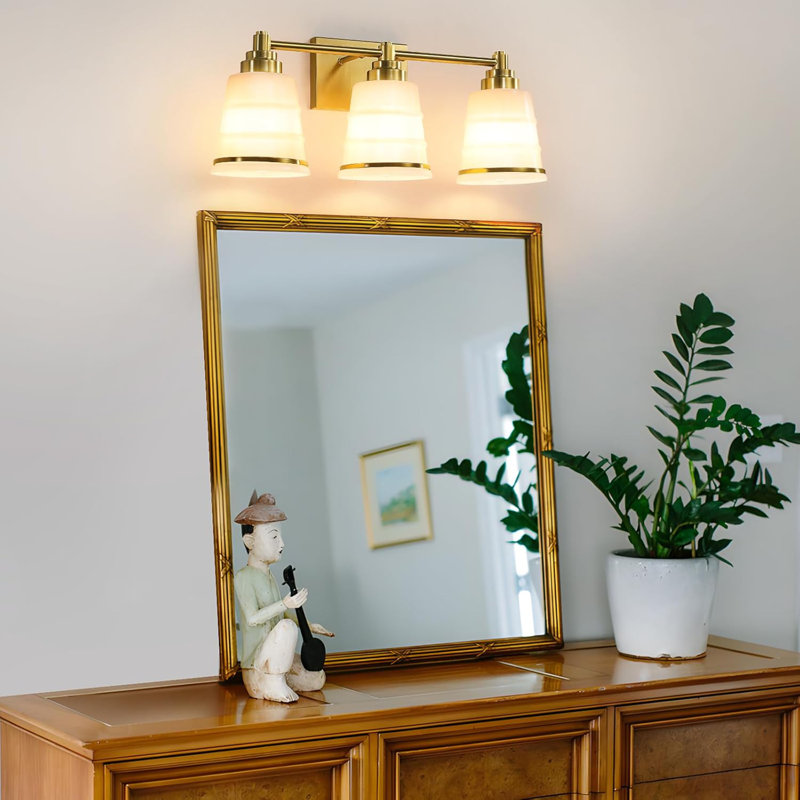 Luminaire de salle de bain Modern Modern, Doré