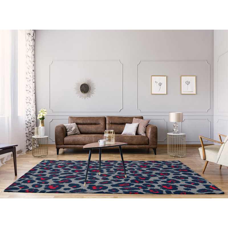 Animal Print Indoor Rug, Rectangle 9' x 12'