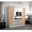 Douglassville 2 Door Manufactured Wood Wardrobe-880167577-880167579
