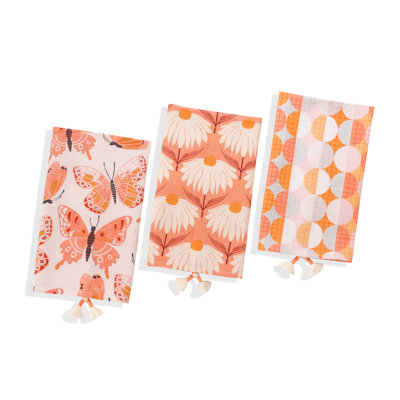 Marigold Flutter Kitchen Towel Set