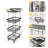 Nurjaha 33.7'' H x 14.5'' W Utility Cart with Wheels