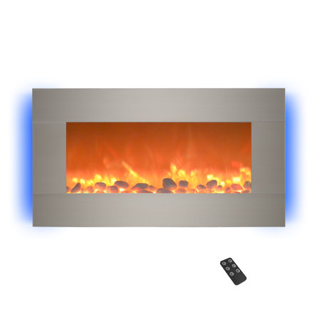Albee Wall Mounted Electric Fireplace