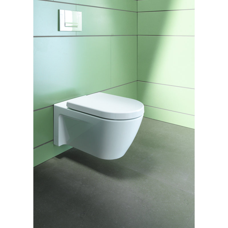 Cuvette de toilette ronde Stargl 2 à double chasse Wondergliss (siège non inclus)