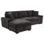 Canapé-lit modulaire Tegan-612230785