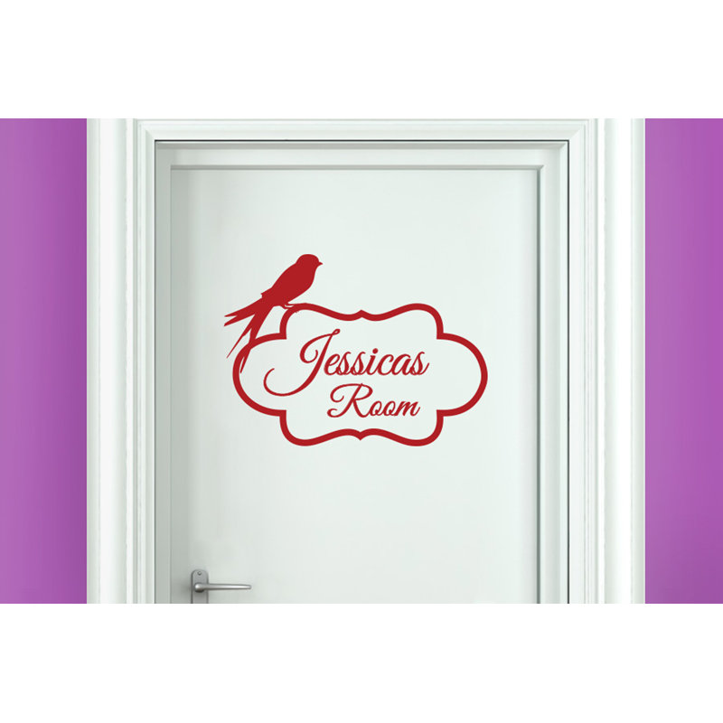 Wall Decal, Dark Red