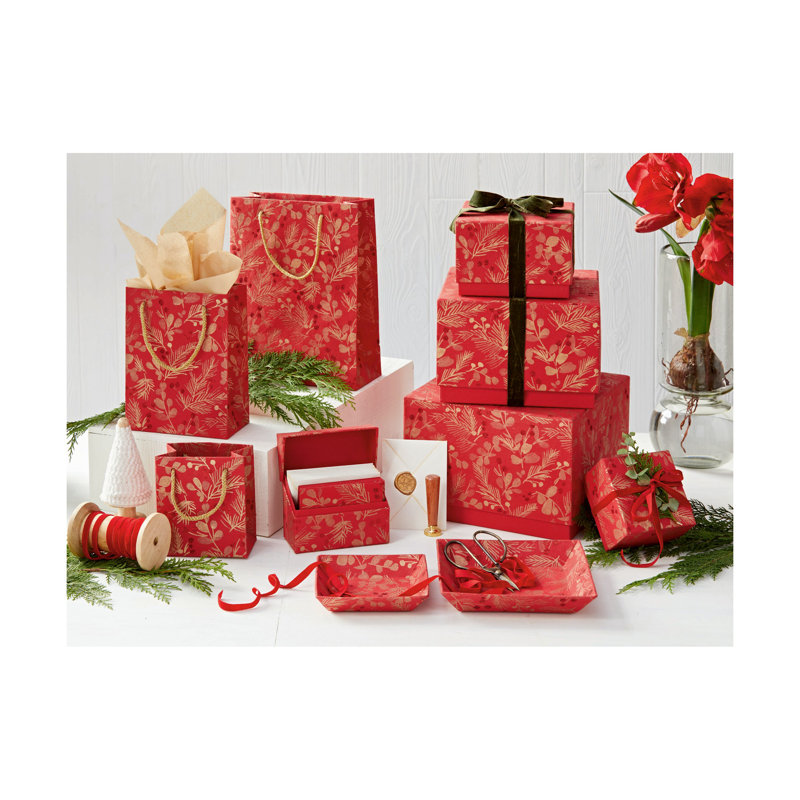 Sprig Keepsake Box S/4