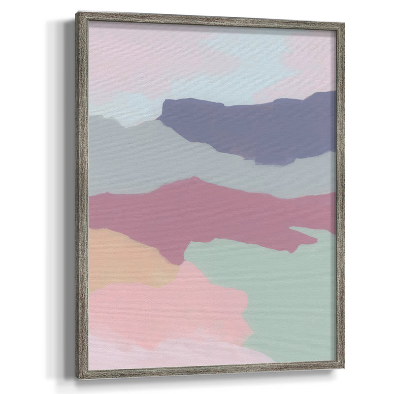 Desert Prism I Framed Print - Solid Wood, 11" H x 9" W