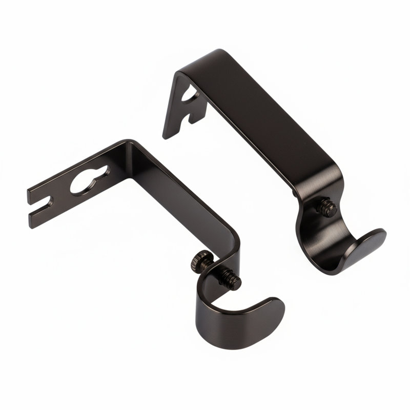 6cm Mounting Bracket, Black Nickel