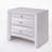 Nightstand Two Storage Drawers And Pull Out Tray
