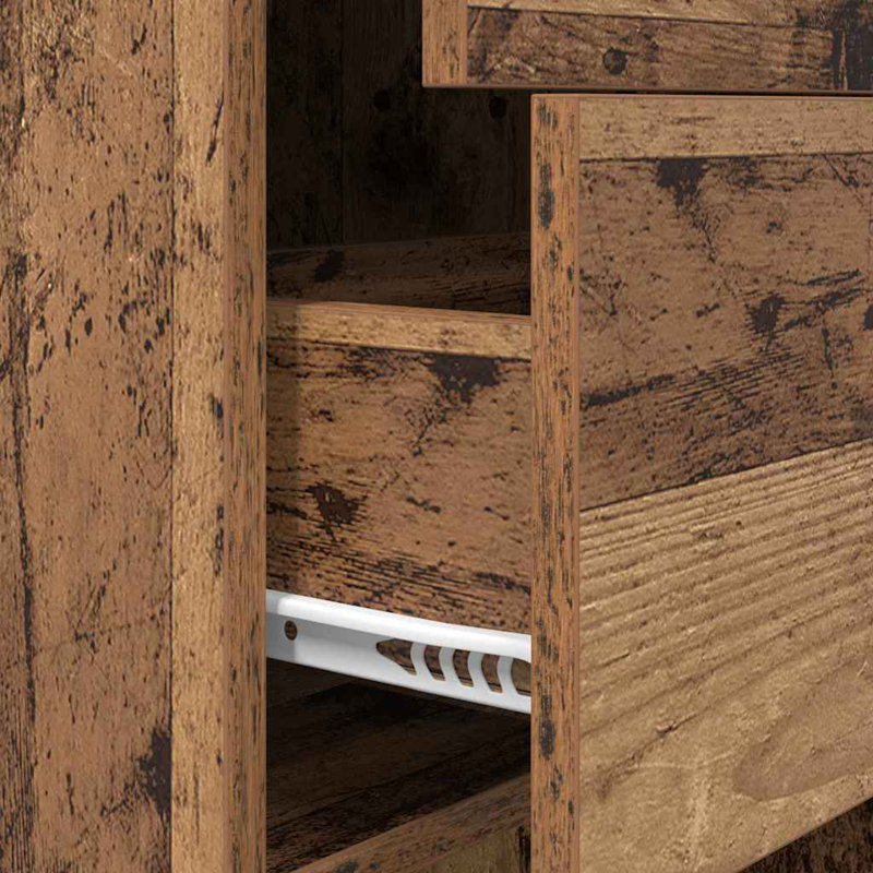 Book Cabinet Chipboard Standing Shelf Rack, Brown