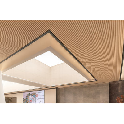 Panneaux muraux 3D en bois L 94 po x l 5,75 po, panneau mural 3D pour décoration murale intérieure