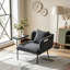 Fauteuil de détente Lounge avec petite table et coussin de dossier-168373939