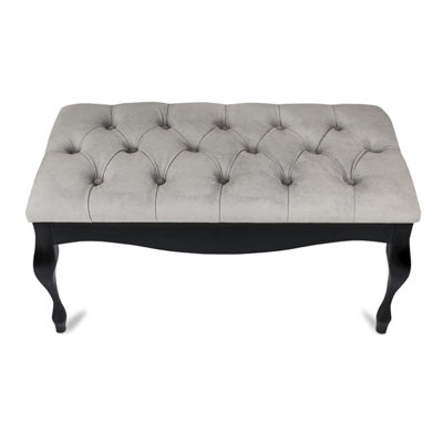 Cummington Velvet Upholstered Bench