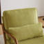 Fauteuil d'appoint rembourré en bois massif Lemley Mid Century-799492554