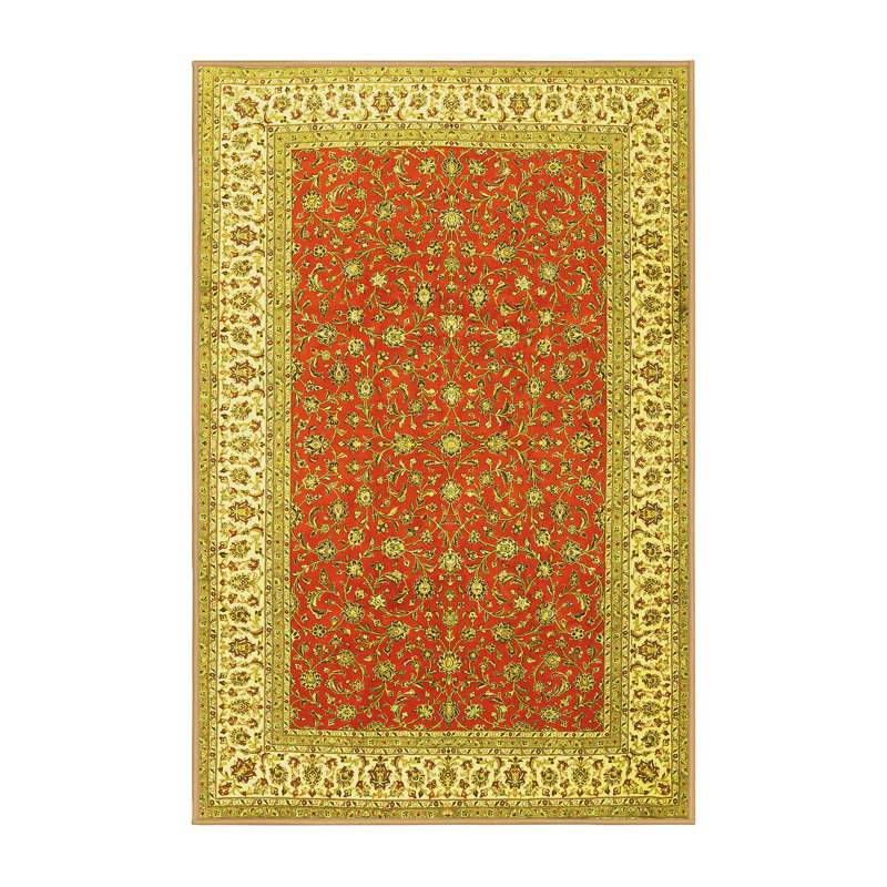 Tapis oriental beige / crème / orange Primaveria, Rectangle 7 pi x 10 pi