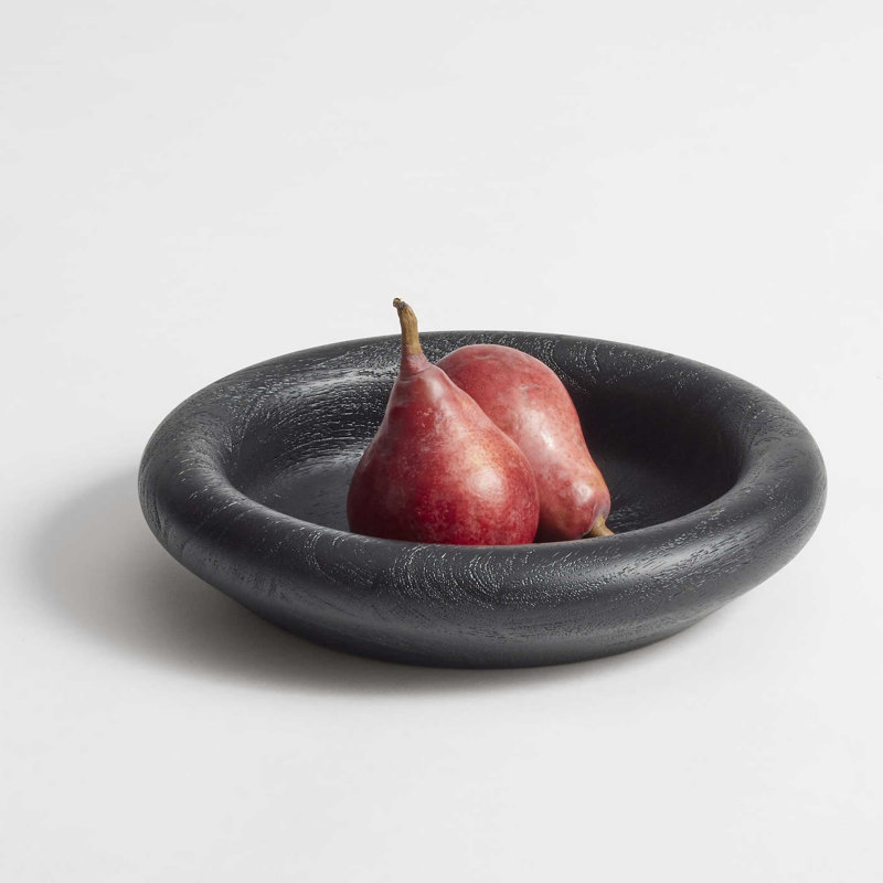 Nest Solid Wood Decorative Bowl, 2" H x 11" W x 11" D