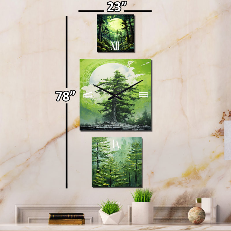 Idreece Metal Wall Clock