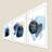 Elegant Decorative Framed MDF Painting Set (3 Pieces), Navy Blue, Blue, Mink & White | 100% MDF Art (Thickness: 0.1 in) & 100% Wooden Frame (Thickness: 0.9 in), Perfect for Home Décor & Contemporary Spaces, 15.0 x 20.9 inches Each