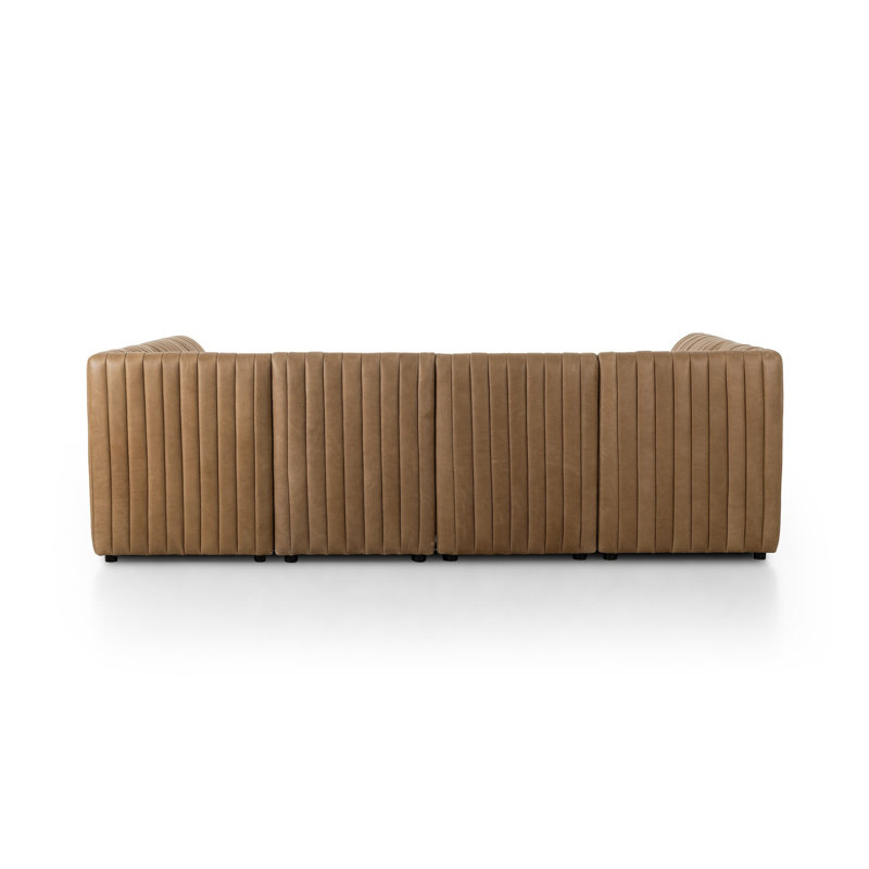 Augustine Dining Banquette U Shape -Palermo Drift, 31.5" H x 106" W x 66.5" D