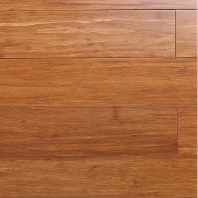 JDB04G10-2P 36.22 In. X 5.2 In. Carbonized Strand Woven Bamboo Flooring, Coffee Brown Finish 2-Piece Set