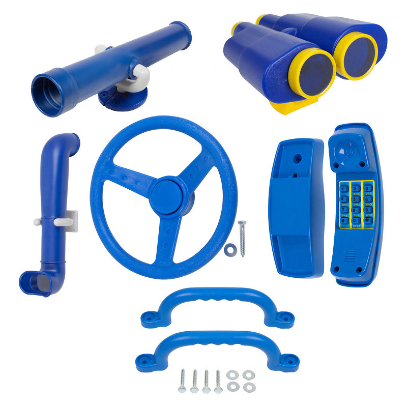 Ensemble d'accessoires de luxe, Bleu