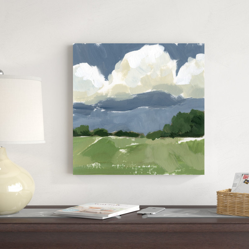 Étude Spring Meadow I, H 36 po x l 36 po x P 1,25 po