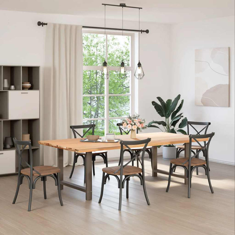 Table Leg, 73cm H x 90cm W, Natural