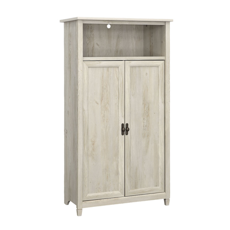 Ariza 2-Door Manufactured Wood Accent Cabinet, Chalked Chestnut