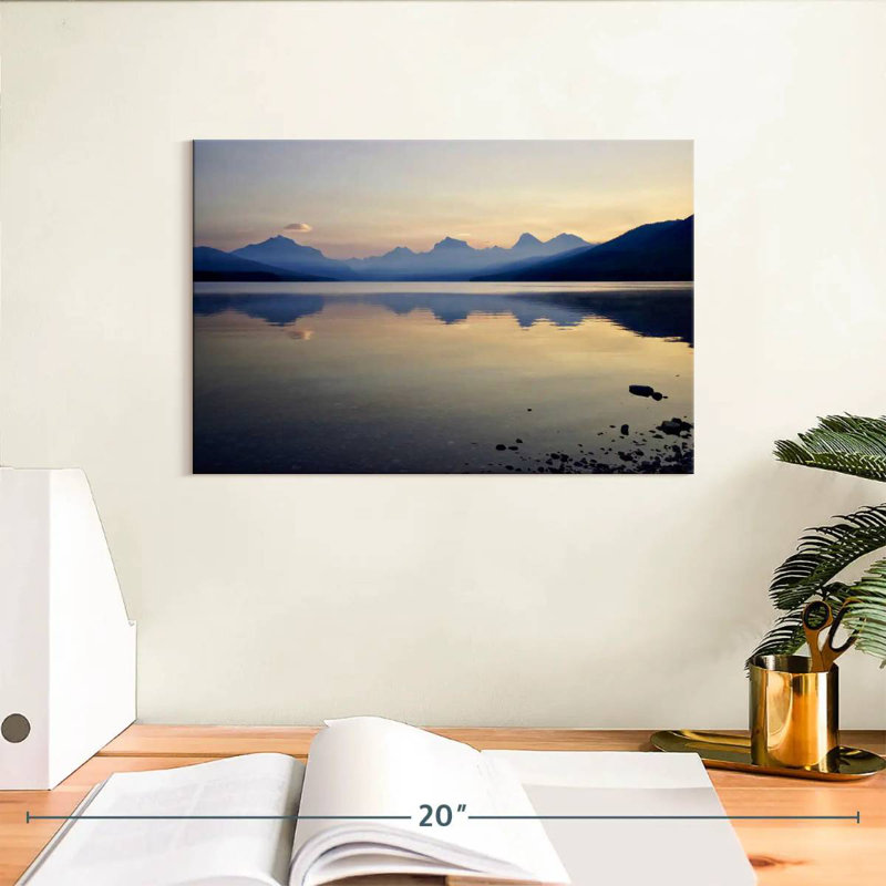 Alvord Glacier Park, lac Sunset, H 8 po x l 12 po