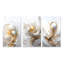 «Gold Sphere Fractal», 3 pièces sur toile-2037834692-2037834696