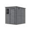 Sturdy & Stylish – All-Weather Double-Layer PP Tool Shed