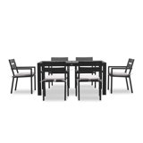 Pacifica Outdoor 7 - Piece Dining Set with Cushions