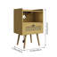 40cm W Manufactured Wood Bedside Table