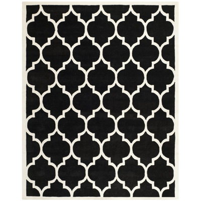 Carolene Hand Tufted Wool Geometric Rug