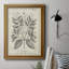 Toile encadrée botanique antique noire et blanche de qualité supérieure - prête à être accrochée-934312512