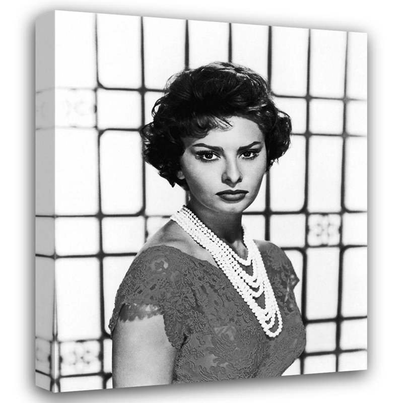 «Red Barrel Studio®», galerie de photos sur toile tendue à Hollywood, Sophia Loren