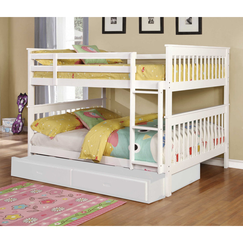 Lit Hanshelmut par Harriet Bee, Double sur double, Blanc
