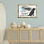 Toile flottante encadrée «Never Boat Alone Dog» par Dog Is Good-1231961801-1231961797