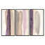 Shape Of Glam - ensemble d'art mural encadré sur toile Shabby Elegance, par 3-136930862-136930858