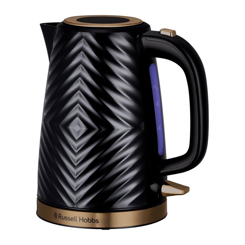 Russell Hobbs Groove Textured Plastic Electric Kettle