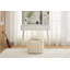 Modern Knot Design Ottoman Makeup Stool Footstool-1862064176