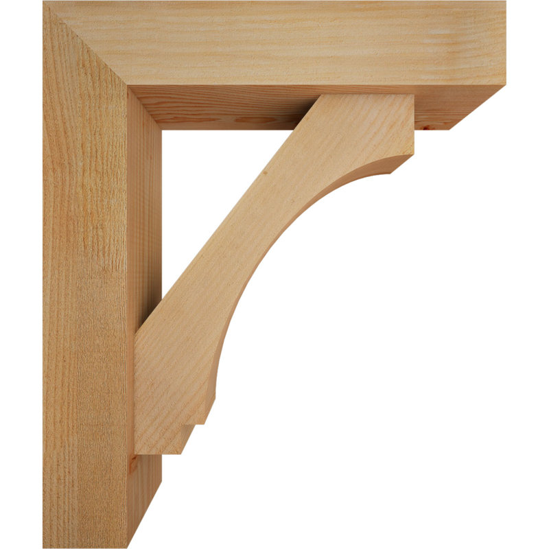 Support de bloc impérial avec entretoise décalée, 26 x 22, Sapin Douglas de l 6 po (scié brut)