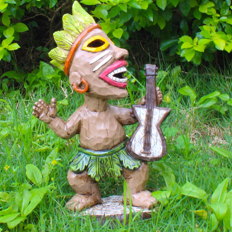 Statue de jardin en résine