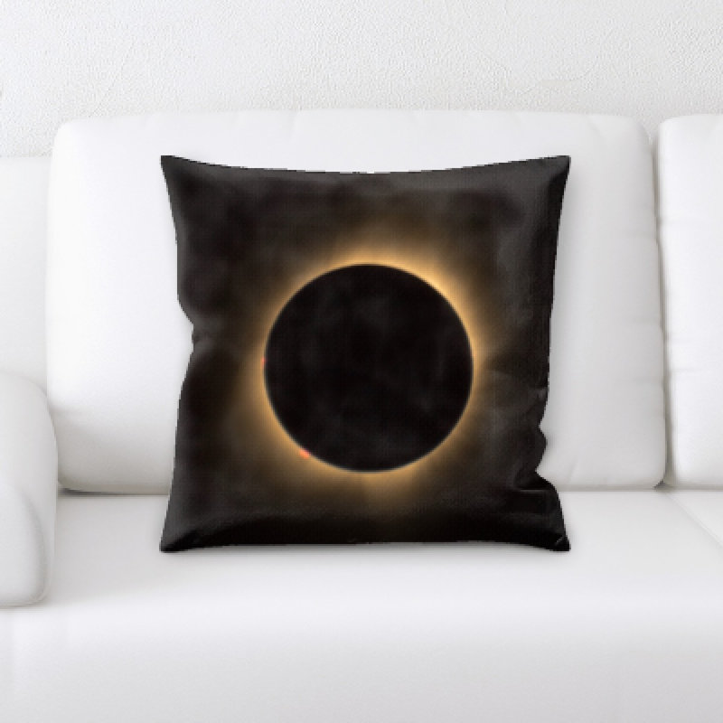 Faux Leather Throw Pillow