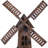 Eagleville Weather Resistant Wood Windmill