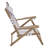 Beach Chair - Outdoor Weather-Resistant Wood Folding Chair with Backpack Straps - 4-Position Reclining Seat - Beach Essentials by Lavish Home (Brown)-1109126893