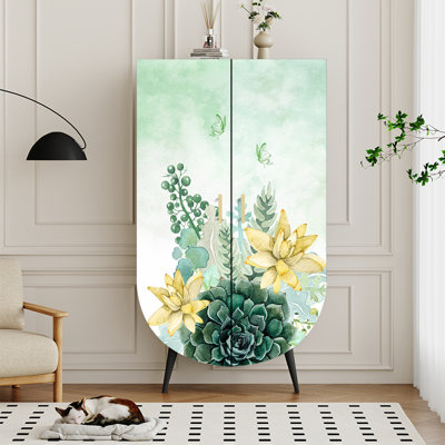 Armoire luxueuse en bois massif de style français
