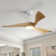 52" 3 - Blade LED Standard Ceiling Fan with Remote Control and Light Kit Included