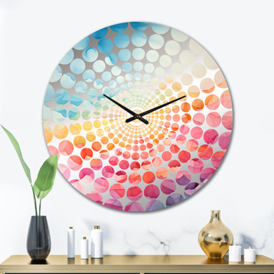 Horloge murale Aurora Borealis
