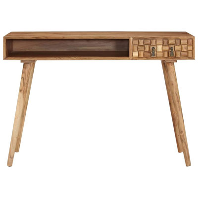 Alpen Home Writing Desk 110X50x76 Cm Solid Wood Acacia